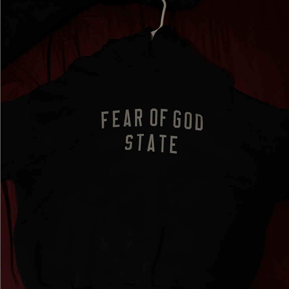 Fear of God State Black Hoodie